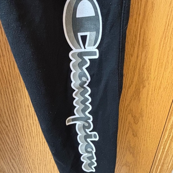 Champion Black Joggers with Logo - Picture 6 of 7
